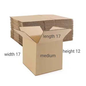 6 piece Cardboard Box for Shipping,heavy duty mailing boxes, paper boxes, corrugated boxes,for packing, packaging boxes, storage & moving boxes for supplies,packaging boxes,kraft boxes square boxes