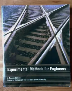 USED-Experimental Methods for Engineering Custom Edition for San Jose State Univercity by Anthony j. Wheeler and Ahmad R. Ganji (Paperback)
