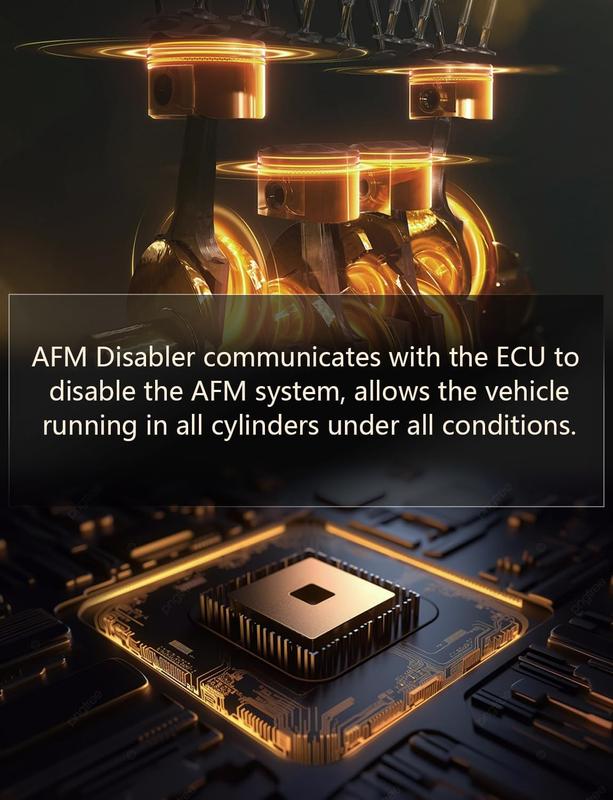 AFM/DFM Disabler,afm delete Compatible with 5.3 Silverado 6.2 Sierra 2007-2022,Active Fuel Management Disable Module,Plug & Play.