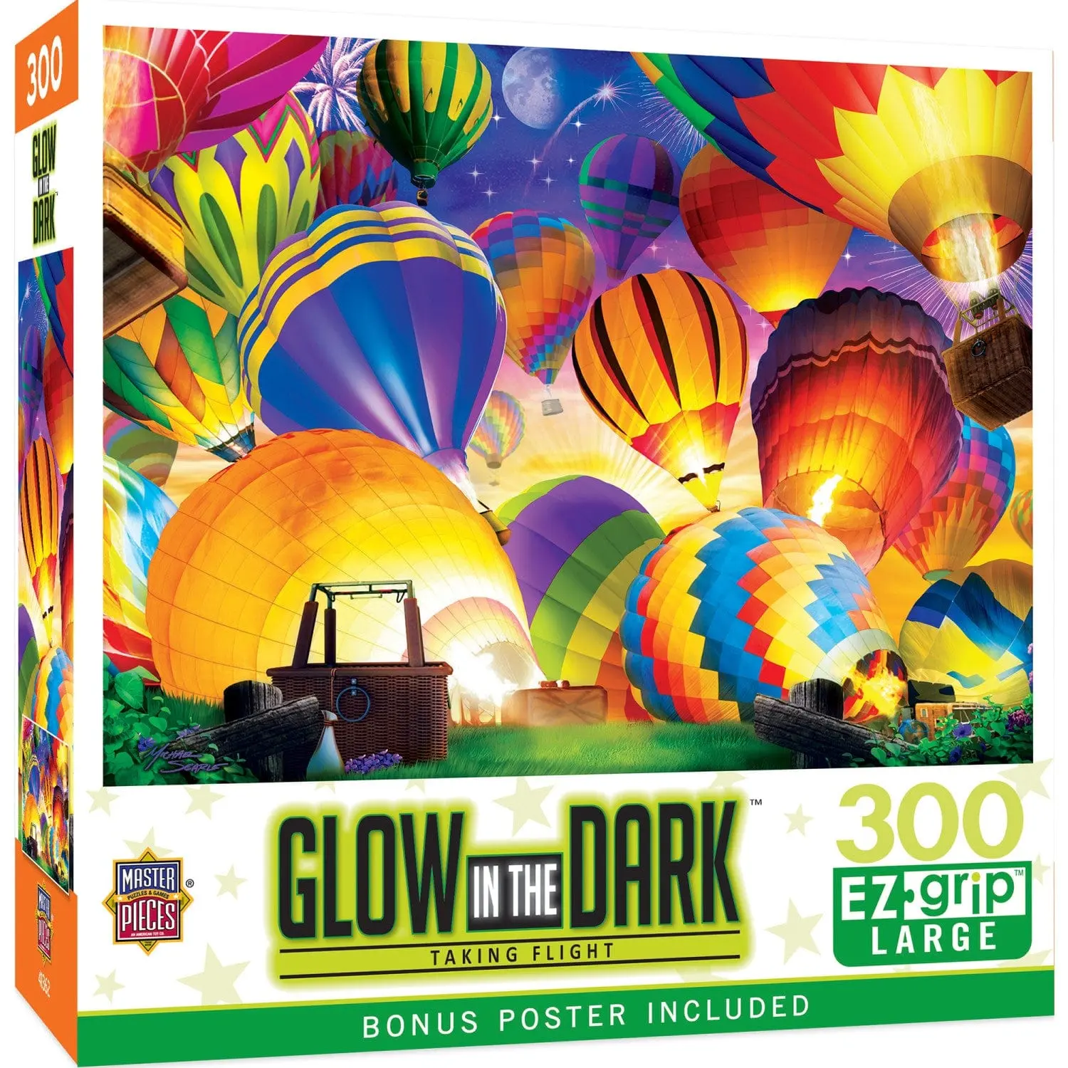 Glow in the Dark - Taking Flight 300 Piece EZ Grip Puzzle