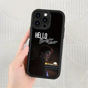 A Vampire-Themed Film Style - Dark Style Men'S Damon Salvatore - Durable Design | Camera Protection | Shockproof And Drop-Resistant | Matte Anti-Slip | Subtle Luxury, UV Printing Suitable for iPhone 17 16 15 14 13 12 11 Pro Max Plus - Black TPU S