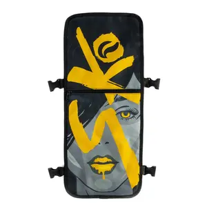 Kiss Faceoff® Face Y2K Style Interchangeable Face for Face-Off Backpack with Velcro Backing and Locking Clips for Outing