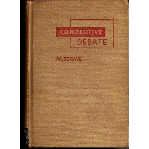 USED Book - Competitive Debate Rules and Techniques. (Unknown) - english
