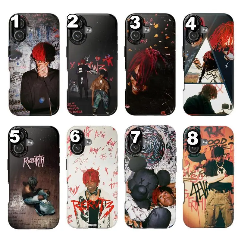 8 Styles Underground Rap Inspired Phone Case – Dark Hip Hop Aesthetic Cover for iPhone