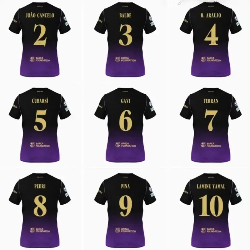 Premium Black Purple Soccer Jersey – Breathable Quick Dry Football Shirt for Men & Women.