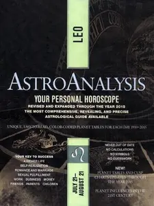 USED Book - AstroAnalysis: Leo (AstroAnalysis Horoscopes) by Amer. AstroAnalysts Institute (Paperback) - english