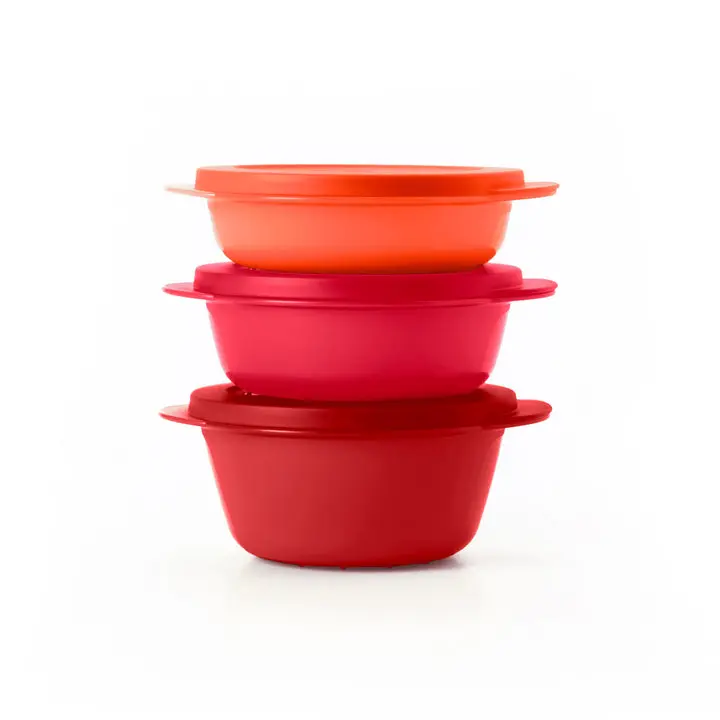 Tupperware CrystalWave PLUS | Round Set of 3