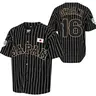 Men's #16 Japan Hip Hop Short baseball jersey Fan Edition, men's sport & outdoor clothing for training competition, Jersey swap comfortable Sportswear Top tiktokshopbacktoschool