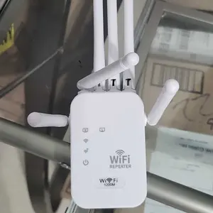WiFi Extender 2025 6-Antenna Strong Signal, 1200Mbps Dual Band (2.4GHz) Booster, Wide Signal Coverage, Repeater with Gigabit Port & AI Connectivity, Ideal for Home Studios, Remote Workspaces, VR Areas TikTokShopBlackFriday