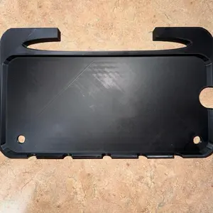 Turkey Hunting Hub-Style Blind Tray with Barrel Rest - Organize Gear & Accessories - Custom Name Included - Practical Design for Easy Reach & Versatile Use