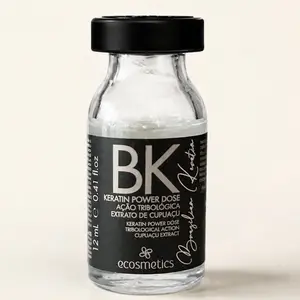 BK Keratin Power Dose Hair Treatment Ampoule with Cupuaçu Extract – Ecosmetics 12ml