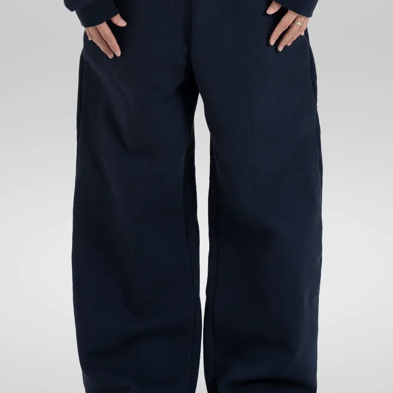 350 GSM 'Dark Navy' Fleece Sweatpants