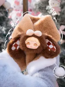 Three Babies toy--  Darlym Lovely you-Plush scarf series  Blind Box，Bunny Plush Dolls，Soft Furry Collectibles，Backpack or clothing decoration，Stuffed Animal