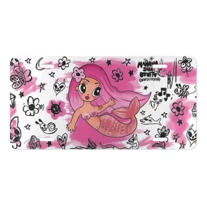 Mañana Será Bonito Bichota Season Karol G License Plate, Durable Aluminum Car Tag