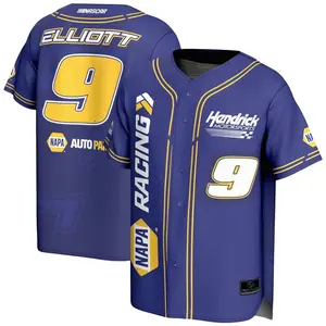 Chase Elliott ProSphere Baseball Fashion Jersey - Blue