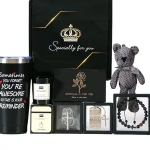 Gifts for Men,Gift for Boyfriend Husband， Man Premium Gifts Basket Ideas Set for Him Men's Birthday Gift Box Birthday Presents for Dad, Son,Coworker Male Retirement Gifts