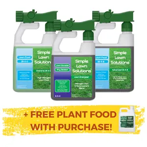 Simple Lawn Solutions Best Sellers Trio + Free Plant Food!