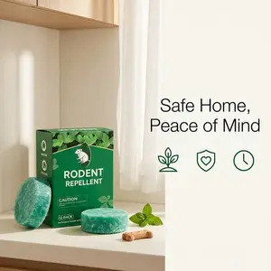 Natural Ingredients Rat Deterrent Ball — Fast Rat Repulsion, Prevents Chewing, Suitable for Indoor and Outdoor Use, Safe and Effective Rat Control Product