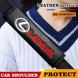 Car Seatbelt Shoulder Pad Interior Accessories, Car Interior Accessory, Compatible with Lexus Models, Comfortable and Durable Car Parts