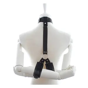 Adjustable Posture Support Strap with Wrist Bands Stretch Trainer Back Alignment Aid Cosplay Costume Accessory