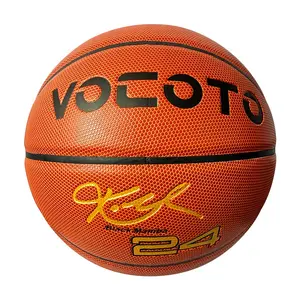 Vocoto Signature Style 7-Number PU Basketball, Indoor Outdoor Anti-Slip Durable Street Basketball, Suitable for Adults and Teens
