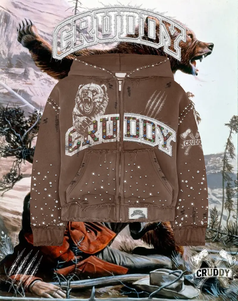 hellstar hoodie brown - TikTok Shop