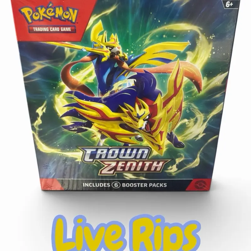 Crown Zenith Booster Bundle - Live Rip