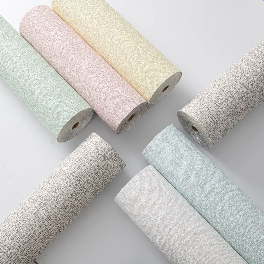 6m linen wallpaper, self-adhesive wallpaper, waterproof and moisture-proof aluminum film base, textured wall sticker, wall decoration for home living room,, kitchen, decoration, design, modern, textured wallpaper. 19.7inx236.2in
