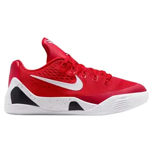 NIKE Kobe 9 EM Low TB University Red Basketball Sneaker FV3607-600 - Gradeschool Youth Boys' Mesh Hoopshoes, Authenticity Guaranteed, Ready to Ship (US 3.5Y / 5W)