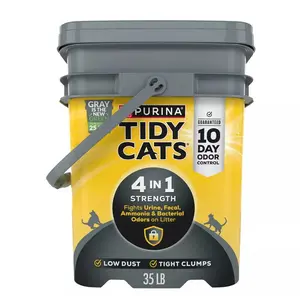 Purina Tidy Cats 4-in-1 Strength Clumping Multi-Cat Clay Cat Litter 35LB