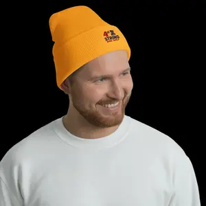 4th String Disc Golf Cuffed Beanie