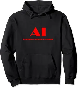 AI: Unlocking Infinite Potential Pullover Hoodie - Alizejaqua Shop 46B0C7LT59C2