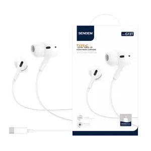 【Sendem】 Enjoy Series Wired Headphones, High-Quality Audio Experience, Music Lovers' Choice, Supports Calls, Volume Control Buttons