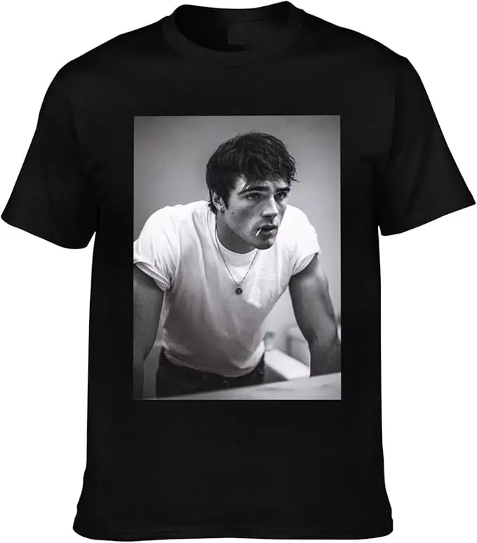 Jacob Elordi T-Shirt Crewneck Top Short-Sleeve T-Shirt 100% Cotton Tees for Men,Women Sweatshirt, Hoodie, Comfort Menswear