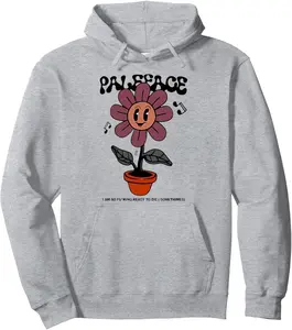Top Paleface Swiss Flower Tour Pullover Hoodie