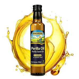 Premium Perilla Seed Oil, Non-GMO, Unrefined, No Additives