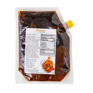 Foodrella Korean Fried Chicken Extremely Hot Spicy Buldak Sauce, 2.2 LB (1kg)