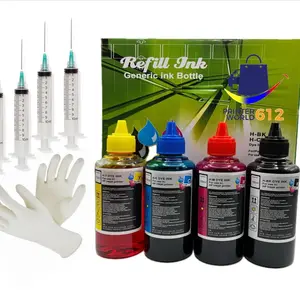 Refill ink for Epson Eco Tank L100 L110 L120 L200 L210 L300 L350 L355 4x100ml