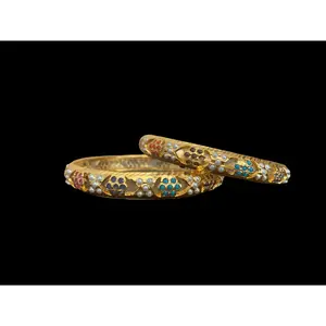 B95 Shama navratan   bangles size( READY TO SHIP )