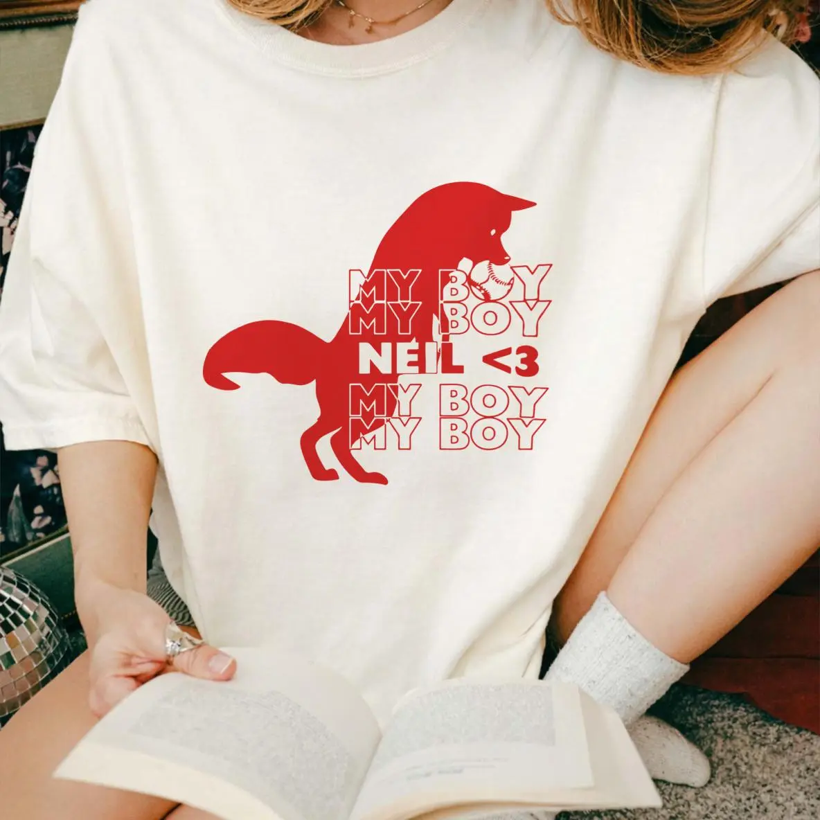 my boy neil - palmetto foxes Comfort Colors Shirt, The Foxhole Court, Palmetto State, Book lover Gift, palmetto state foxes, foxhole court, neil josten, aftg, all for the game, andrew minyard, kevin day, andreil, nora sakavic, exy