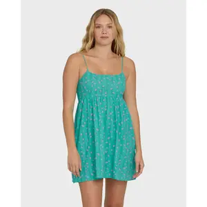 Island Heat Mini Cover-Up - Green Tropics