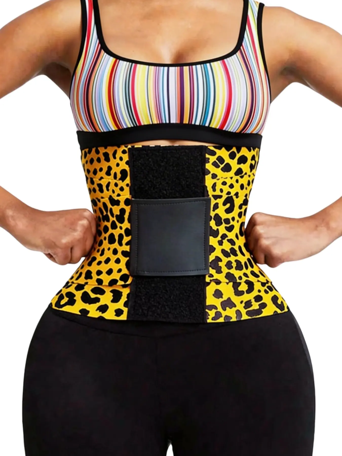 Women's Sports Fitness Waist Belt,Tummy Control Workout Girdle,Ab Belt Tummy Control Body Shaper with Triple Wrap, Waist Cincher, Sporty Waist Slimmer, Workout Waistband, Workout Waist Trimmer, High Waist Shapewear Belt For Daily & Sports Wear