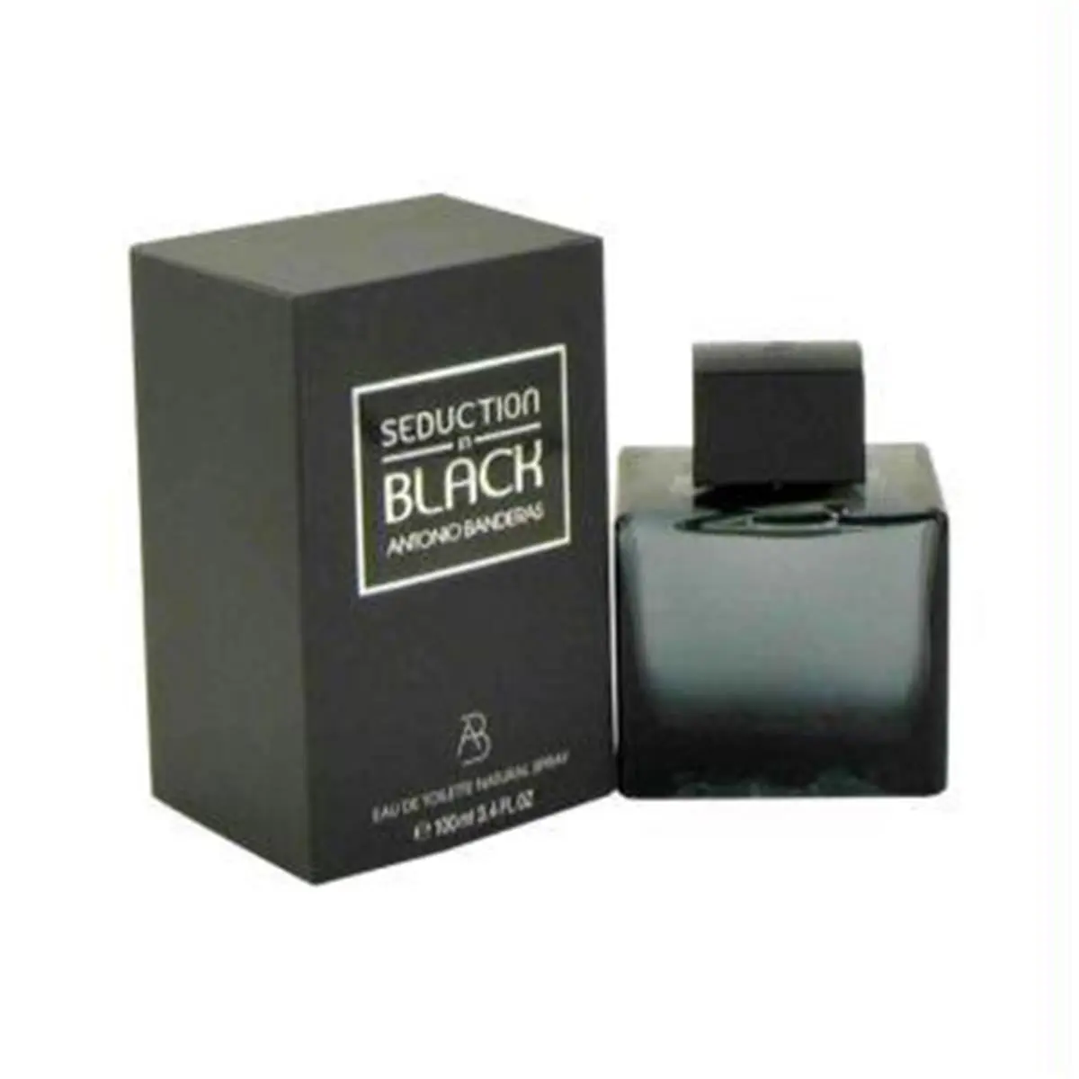 Antonio Banderas Seduction In Black Unisex Fragrance Eau De Toilette Cologne Spray, 6.8 fl oz, Spicy Citrus Scent for Unisex Wear, Cologne Spray Unisex Fragrance
