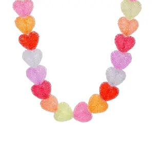 Playful Love Candy Jewelry Trendy Collarbone Necklace Adornment For Women