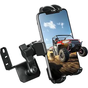 StarknightMT Ranger XP 1000 Phone Holder Fits Devices of 5.2"-7.7" Length, 360° Adjustable Ranger Phone Mount Compatible with Polaris Ranger XP/Crew XP 1000 (Except Northstar Edition Models)