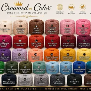 Crowned in Color T-Shirt Yarn