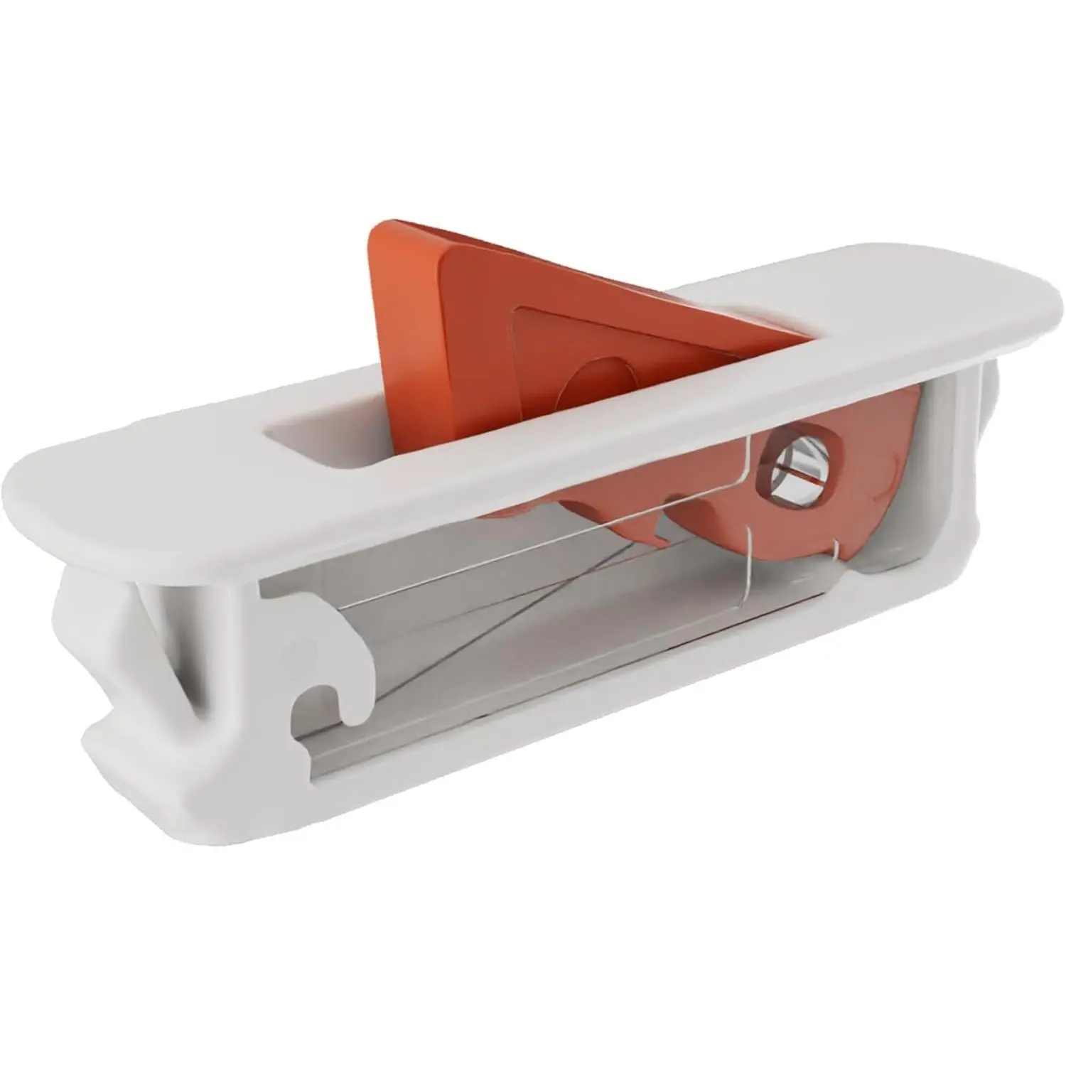 85-1328W Cream White Window Opening Control Device - 1.85" Length x 0.54" Width Plastic Window Restrictor by Ashland for Enhanced  Safety and Ventilation Control - pack of 2