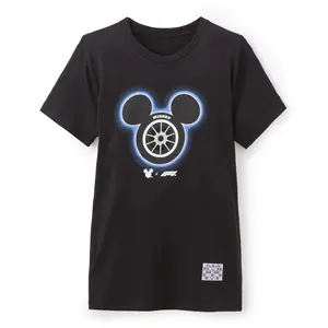 Disney Store Disney x Formula 1® Velocity Mickey Mouse T-Shirt for Men - Black