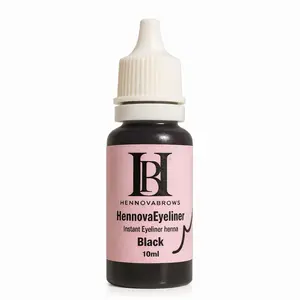 Eyeliner (instant black semi-permanent 10ml 7-10 days wear time ) HENNOVABROW