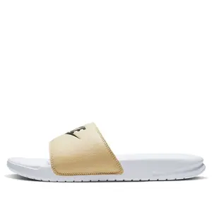 Nike Benassi JDI Slide 'White Team Gold' 343880-108